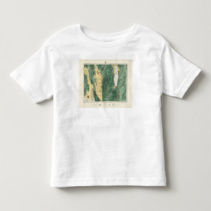Land Classification Map of North Eastern Utah Toddler T-Shirt
