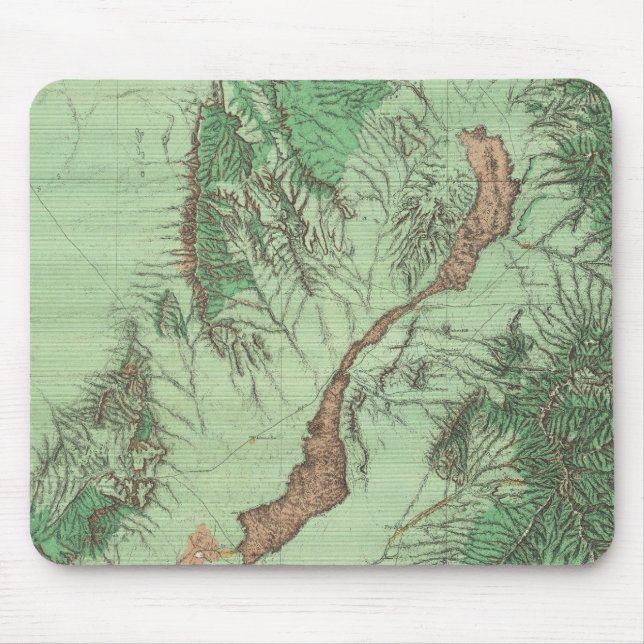 Land Classification Map of Southwestern New Mexico Mouse Pad (Front)