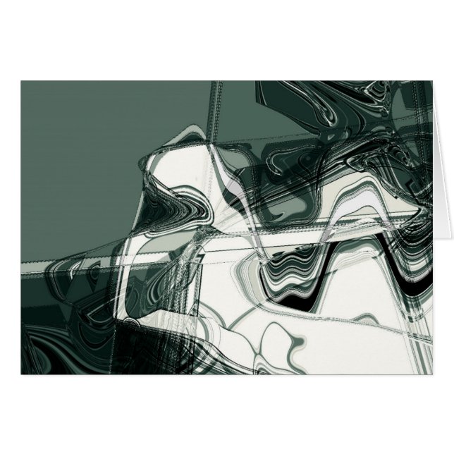 Land Formations Abstract Art (Front Horizontal)