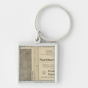 Land Grant of North Dakota Key Ring