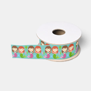 Land-o-Mermaids Grosgrain Ribbon