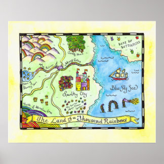 Land of a Thousand Rainbows Poster
