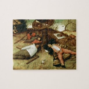 Land of Cockaigne by Pieter Bruegel the Elder Jigsaw Puzzle