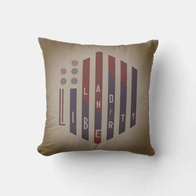 Land of Liberty  Cushion (Front)