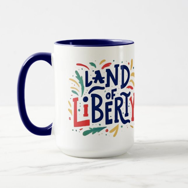 Land of Liberty Mug (Left)