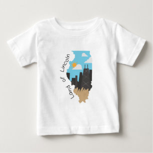Land Of Lincoln Baby T-Shirt