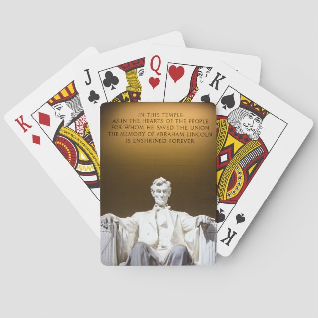 Land of Lincoln Playing Cards (Back)