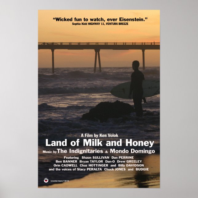 Land of Milk and Honey (Poster) Poster (Front)