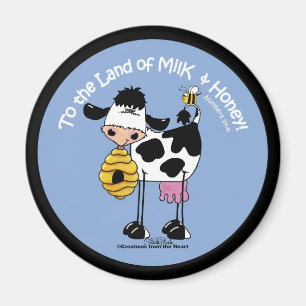 Land of Milk & Honey Magnet