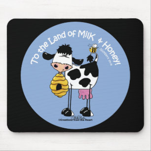 Land of Milk & Honey Mouse Pad