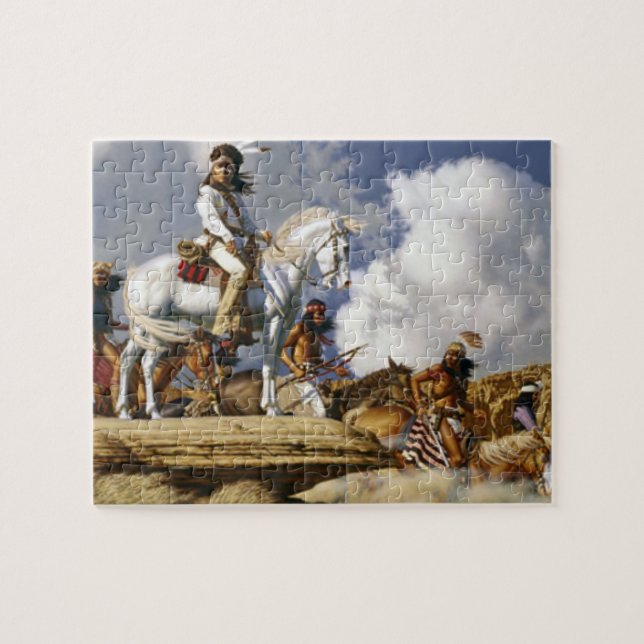 Land Of The Apache Jigsaw Puzzle (Horizontal)