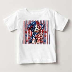 Land of the Free, 250 Years of Freedom Baby T-Shirt