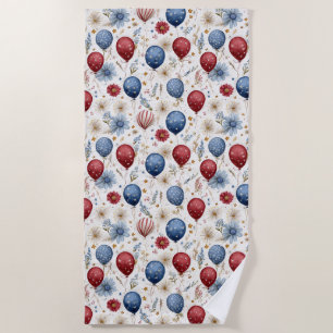 Land of the Free, 250 Years of Freedom Beach Towel