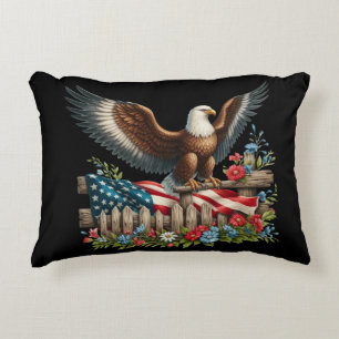 Land of the Free, 250 Years of Freedom Decorative Cushion
