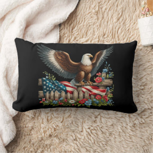 Land of the Free, 250 Years of Freedom Lumbar Cushion