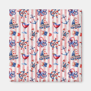 Land of the Free, 250 Years of Freedom Magnet