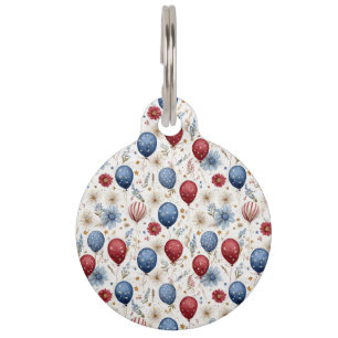 Land of the Free, 250 Years of Freedom Pet Tag