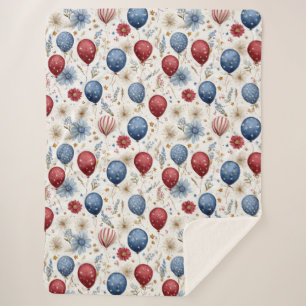 Land of the Free, 250 Years of Freedom Sherpa Blanket