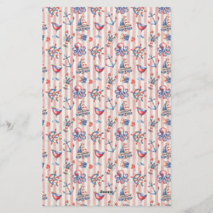 Land of the Free, 250 Years of Freedom Stationery