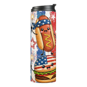 Land of the Free, 250 Years of Freedom Thermal Tumbler