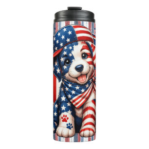 Land of the Free, 250 Years of Freedom Thermal Tumbler