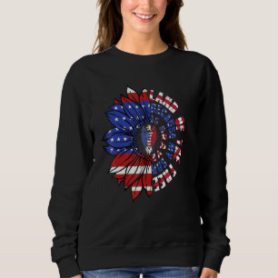 Land Of The Free Because My Son Is Brave Retro Us Sweatshirt