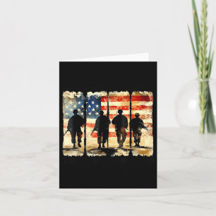 Land Of The Free Because Of The Brave Honour And R Card