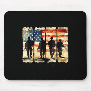 Land Of The Free Because Of The Brave Honour And R Mouse Pad