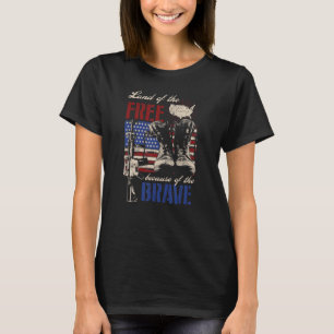 Land Of The Free Because Of The Brave T-Shirt