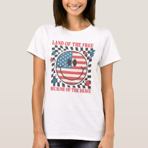 Land Of The Free Because Of The Brave T-Shirt