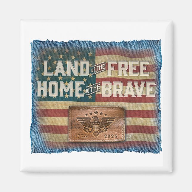 Land of the Free - Magnet (Front)