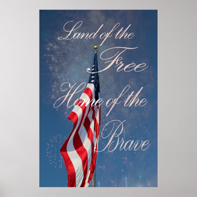 Land of the free poster (Front)