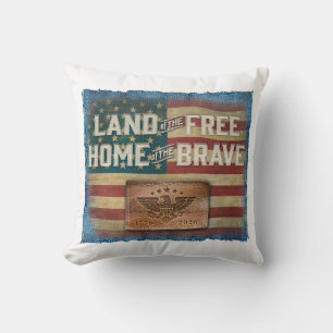 Land of the Free - Throw Pillow