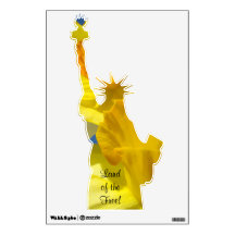 Land of the Free! wall decals Statue of Liberty