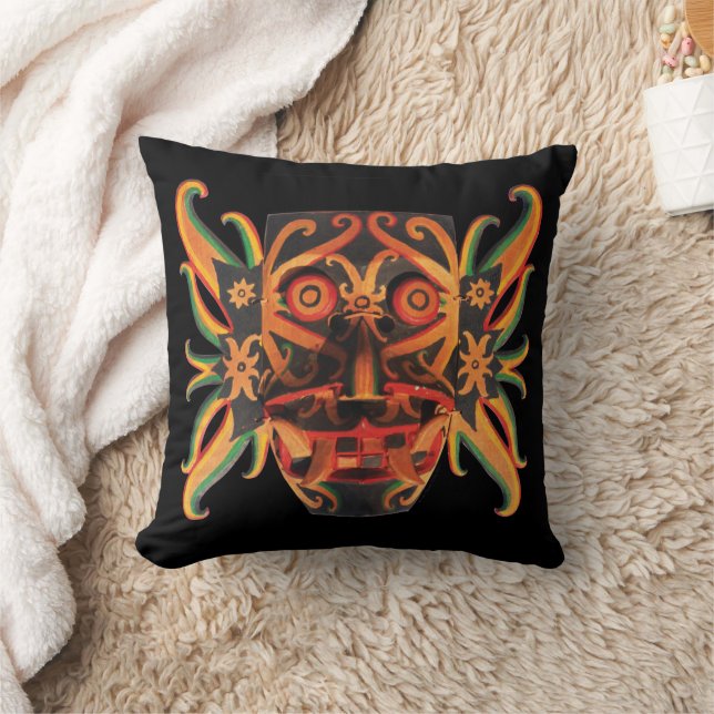 Land of the Headhunters Cushion (Blanket)
