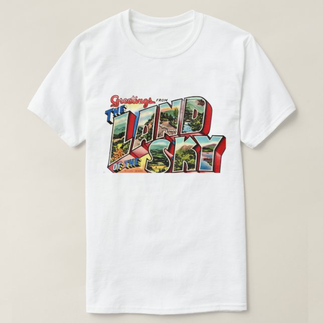 Land of the Sky NC T-Shirt (Design Front)