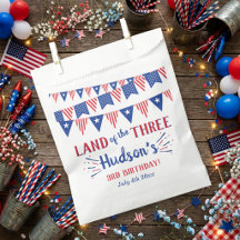 Land Of The Three! 4th Of July 3rd Birthday Party