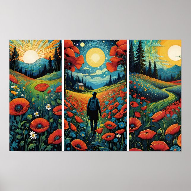 Land Of The Three Suns Poster (Front)