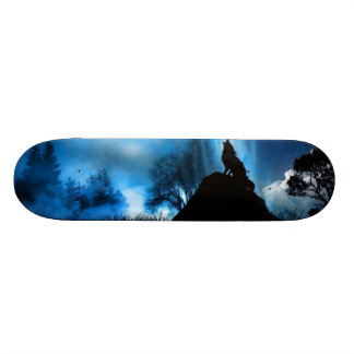 "Land of wolves" Skateboard