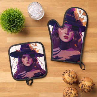 land oven mitt & pot holder set