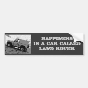 Land rover Bumper sticker