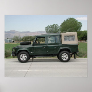 Land Rover Defender 110 Poster