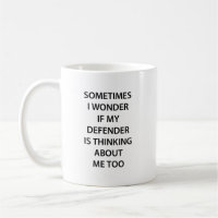 Land rover defender mug funny gift for defender