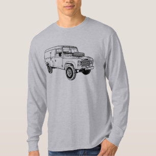 Land Rover Muti Car Classic Vintage Hiking Duck T-Shirt