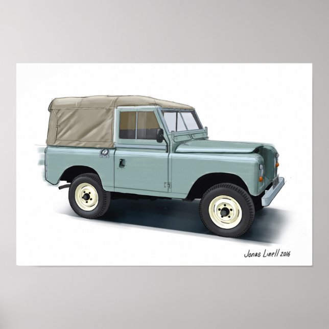 Land Rover Poster (Front)