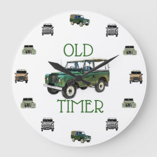 Land Rover Series Clock