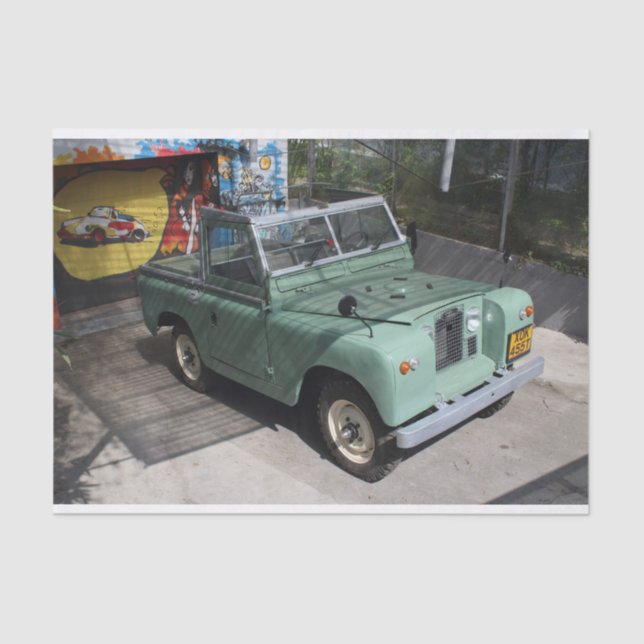 Land Rover Series II SWB Tissue Paper (Front)