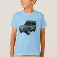 Land Rover Truck Art T-Shirt