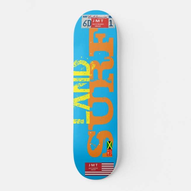 LAND  SURF Skateboards / JMT USA Skateboard (Front)