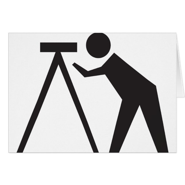 Land Surveyor at Work (Front Horizontal)